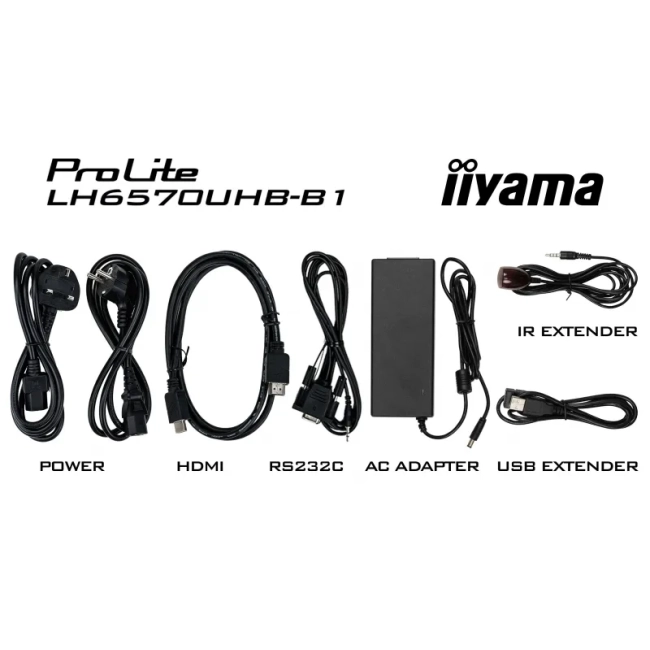 Monitor DigitalSignage iiyama ProLite LH6570UHB-B1 65